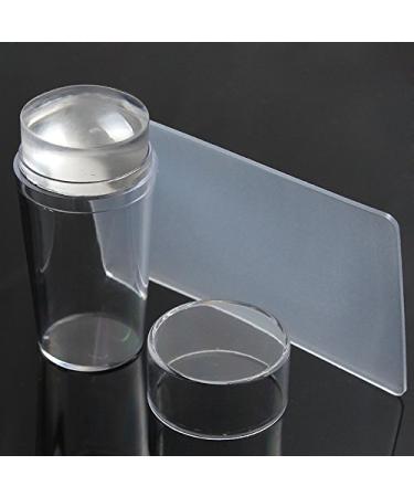 Babysbreath17 Nail Art Stamping Kit - Transparent Stamper & Scraper for Effortless Nail Designs - Compatible with All Image Formats - Buy Online on GoSupps.com