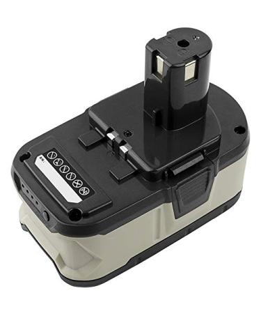 Replacement Battery Compatible with Ryobi CID-1802M CID-1803L CID-1803M CID-182L CID-183L CJS-180L Part Number: P103 P104 P105 P106 P107 P108 RB18L25 3000mAh/18.0V