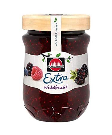 Schwartau Extra Forest Fruit Jam - Pack of 8 (8 x 340g) | Premium German Jam for International Shipping - Buy Online on GoSupps.com