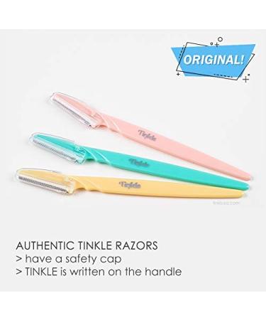 Tinkle Eyebrow Razor 3ct per Pack (4pk) - Dermaplaning Tool for Skincare Party Favors - Buy Online on GoSupps.com