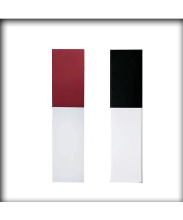 Refillable Perfume Atomizer Simple Black & Red Magnetic Mini Perfume Travel Refillable Spray Bottle 5ML Cologne Disperser