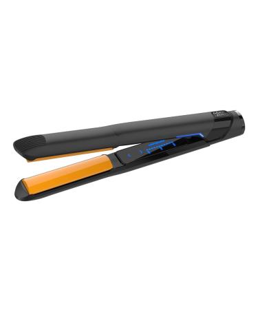 Glampalm 1" 202T Crescent Volumizing Hair Iron Korea's No.1 Salon Brand Straightens and Curls Without Snagging Up to 450F Heat Light and Ergonomic with Universal Voltage