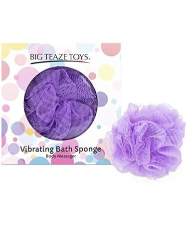 Big Teaze Toys Yellow Vibrating Bath Sponge - Fun & Unique Bath Time Experience | Shop Now! - Buy Online on GoSupps.com