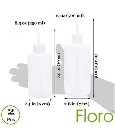 Floro Hummingbird Nectar Refill Bottles - 8.5 oz. & 17 oz. | Liquid Food for Baby Birds, Puppies & Kittens | Transparent Squeeze Cans for Easy Feeding & Cleaning - Buy Online on GoSupps.com