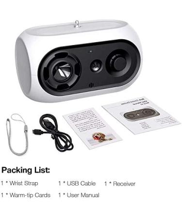 Anti-Bark Ultrasonic Device for Dogs | 3 Modes | 50ft Range | Effective Dog Bark Stopper for Small & Large Breeds | Indoor & Outdoor Use - Buy Online on GoSupps.com