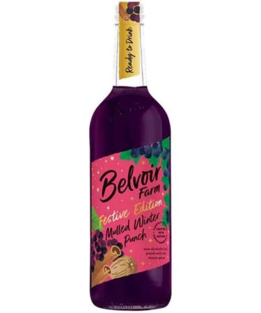 Belvoir Mulled Winter Punch (750ml) Glass Bottle - Pack of 3 - Buy Online on GoSupps.com