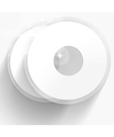 MERALENS Halloween Colored contact lenses white white out 2 pieces (1 pair) without prescription contact lens for cosplay carnival carnival zombie colored white white lentils without strength - Buy Online on GoSupps.com