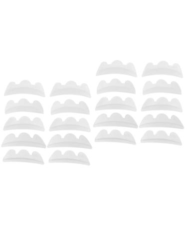 MAGICLULU 20 Pairs Eyelash Spacer Eyelash Perming Rods Beauty Tools Silicone Eyelash Perming Rod Beauty Rod Eyelash Curler Silicone Eyelash Lift Pads Lifting Rod Cosmetic