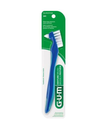 Gum Denture Brush, 1 each by Gum (Pack of 2)