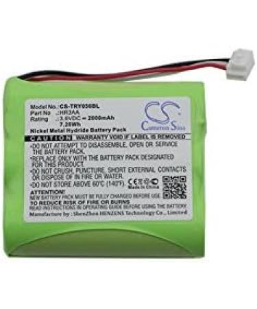 HR3AA 2000mAh Battery for TY 55.00.56 - High-Quality 3.6V Compatible Replacement - Buy Online on GoSupps.com