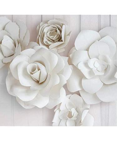 Hamilco White Cardstock Scrapbook Paper 12x12 Heavy Weight 100 lb Cover Card stock 25 Pack - Buy Online on GoSupps.com