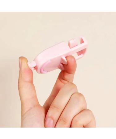 Effortless Lash Curler: Instant Eye-Opening Effect Easy-to-Use Eyelash Curling Tool-Design for Home & Travel(Pink) - Buy Online on GoSupps.com