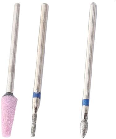 minkissy Nail Drill Kit Diamond Cuticle Nail Bits Nail Drills for Acrylic Nails Nail Drill Bits for Acrylic Nails Manicure Drill Bits Diamond Nail Drill Bit Tungsten Steel Grinding Head medium Picture 1 - Buy Online on GoSupps.com