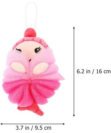 Beaupretty 2Pcs Cartoon Animal Loofah Sponge - Exfoliating Bath Scrubbers for Body Wash - Buy Online on GoSupps.com