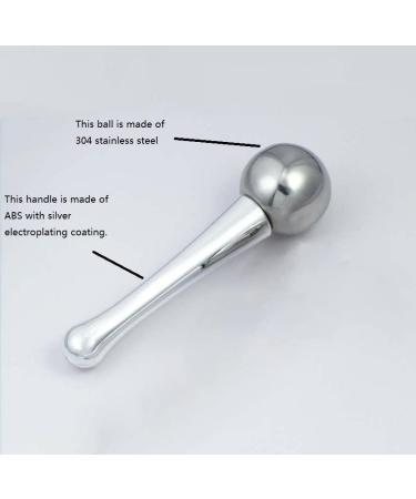 PLATINUM Stainless Steel Rotating Ice Globe - Cooling & Warming Cryo Eye Roller for Face & Eye Area - Buy Online on GoSupps.com