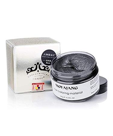Temporary Hair Color Wax 4.23 oz | Instant Hairstyle Cream Pomade for Party & Cosplay | Easy Cleaning | Black - Buy Online on GoSupps.com