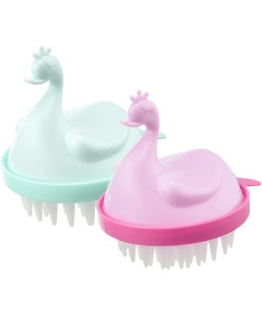 Frcolor 6 STK Massage Shampoo Comb - Scalp Massage Brush for Children & Adults | Hair Washing & Shower Brush for Healthy Hair Care - Buy Online on GoSupps.com