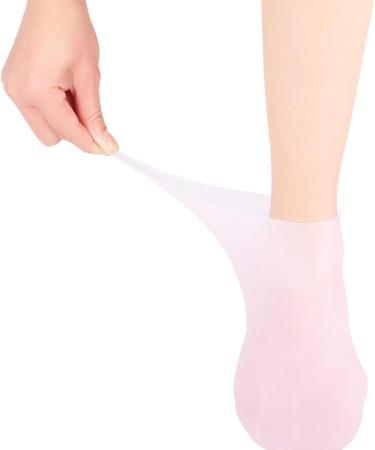 FRCOLOR 3 Pairs Gel Socks Men Stocking Heel Sleeve Women Mens Socks Man Socks Heel Protectors for High Heel Shoes Womens Low Cut Socks Care Foot Socks Miss Nursing Cover Sebs Invisible 16.5x8.5cm As Shown - Buy Online on GoSupps.com
