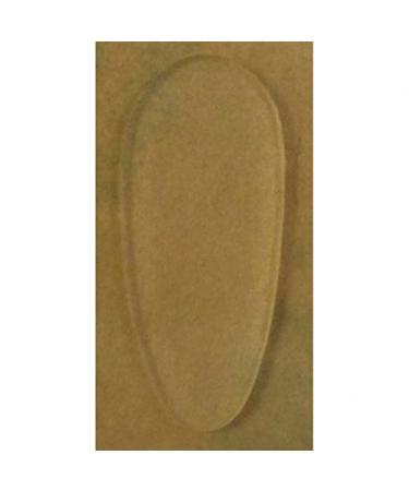 pairs (4 pieces) of silicone nose pads to stick on - 4 sizes - height 0.85mm (13mm) 4 pieces (1 pack)