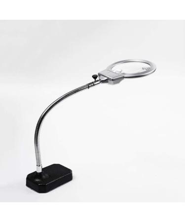 Magnifiers Desktop Magnifier LED Lamp Reading Book Magazine Repair Beauty High Magnification Glass Reading Aids - Buy Online on GoSupps.com