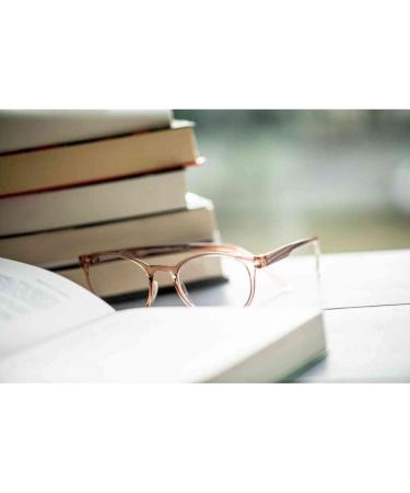 Silac-Pink Cristal 7402 Women's Reading Glasses - Light Comfortable & Durable - Diopter +3.50 - Stylish Transparent Pink Frame - Buy Online on GoSupps.com