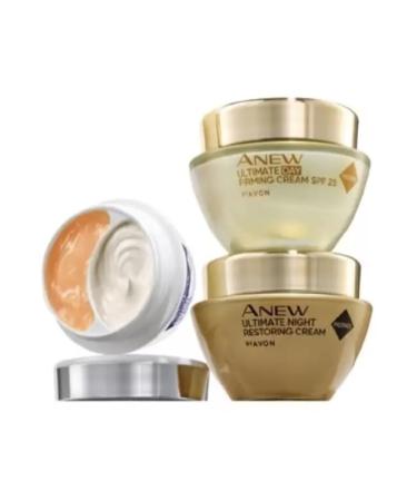 Shop Anew ULTIMATE Protinol Day & Night Cream + Lifting Dual Eye System SET - Best for Youthful Skin | International Shipping Available - Buy Online on GoSupps.com