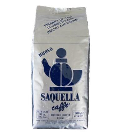 Saquella Saquella Miscela Blu strong creamy robust with a pronounced taste 1 kg of whole grains