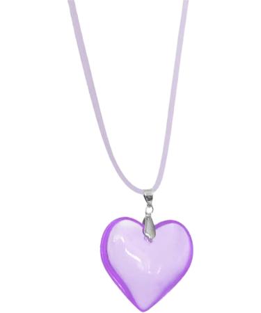 Silay Glass Heart Necklace - Romantic Blue Choker for Women & Teens | Perfect Anniversary Gift - Buy Online on GoSupps.com