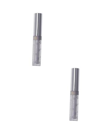 Balacoo Shimmer Eyeshadow 2pcs Glitter Eyeshadow Glow Eye Powder Liquid Eyeshadow Women Makeup Eye Shadow Pearlescent