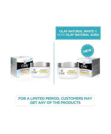 Natural Aura Day Cream SPF 15 | Glowing Radiance with Niacinamide & Vitamin E | For All Skin Types | 50g - International Shipping Available - Buy Online on GoSupps.com