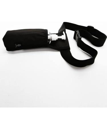 Professional Adjustable Massage Oil Bottle Holder - Practical Lotion Holster for Therapists (Black - Buy Online on GoSupps.com