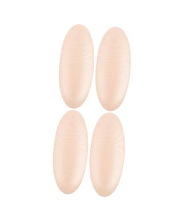 FOMIYES 2 Pairs Silicone Orthotic Leg Pads Adhesive Leg Corrector Protective Calf Pad Corrector Pads for Legs Protective Leg Corrector Protective Calf Corrector Breathable Calf Corrector