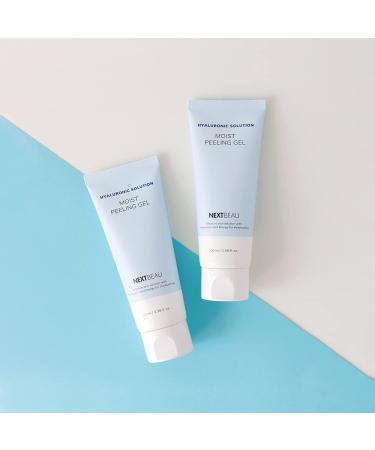 Hyaluronic Solution Moist Peeling Gel - Gentle Dead Skin Remover for Sensitive Skin | 100ml Korean Skincare - Buy Online on GoSupps.com