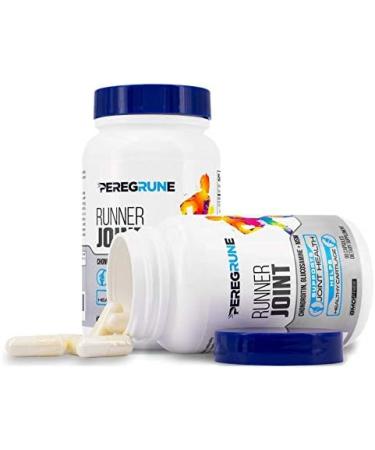 PEREGRUNE Runner Joint Support Supplement | Supports Healthy Joints Cartilage & Mobility | Glucosamine Chondroitin MSM | GMP Certified Joint Support for Athletes 90 Capsules - Buy Online on GoSupps.com