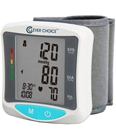 Clever Choice Fully Auto Wrist Blood Pressure Monitor SDI-2086WT | Talking Feature | Easy Readings - Buy Online on GoSupps.com