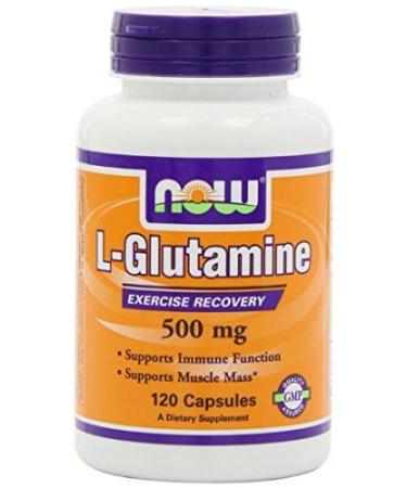 L-Glutamine 500mg 120 Capsules by Now