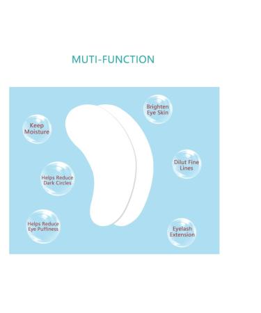 Eyelash Extension Pads - 50 Pairs Hydrogel Eye Pads for Lash Extensions | Pink Under Eye Gel Stickers - Makeup Tool - Buy Online on GoSupps.com