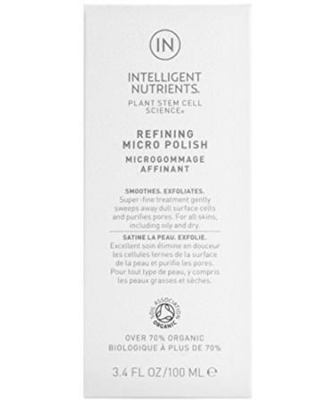 INTELLIGENT NUTRIENTS Refining Micro Polish 100 ML - Exfoliating Facial Scrub - Buy Online on GoSupps.com