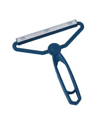 MoNing Portable Pet Hair Remover for Couch Dog Hair Scraper Carpet Scraper | Pet Hair Remover for Furniture and Rug Cat Hair Remover for Couch Lint Cleaner | Pet Hair Remover | Blue