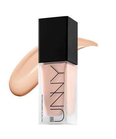 IM UNNY Silky Matte Liquid Foundation| 32g  4 colors | Skin Fitting  Natural Cover  Korean Matte Foundation (Energetic)