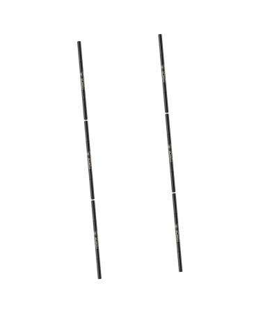 FOMIYES 6pcs 2 1 Eyebrow Makeup Tools Wooden Door Lock Cylinder To Rotate