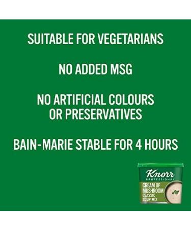 Knorr Classic Cream Of Mushroom Soup Mix 425g - 25 Portions | 19738401 | Pack of 1 - Buy Online on GoSupps.com