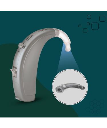 FCS Hearing Devices Ear Hook for Phonak Naida V90 UP BTE | Durable & Easy Install Replacement Accessories | Anti-Howling Ear Hook - Buy Online on GoSupps.com