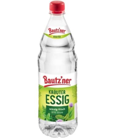 Bautz'ner Lot of 3 bottles of herbal vinegar 1000 ml - Buy Online on GoSupps.com