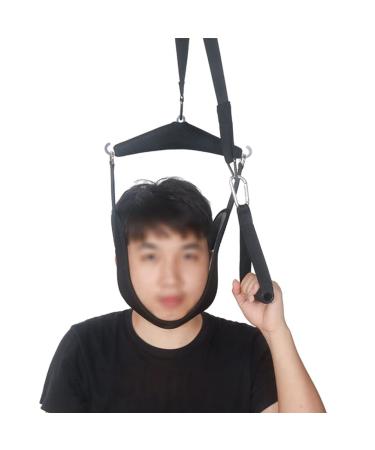 Neck Cervical Traction Device Unit Kit Neck Stretcher Physical Therapy Massager Neck Stretcher Shoulder Pain Brace Relief for Office Workers