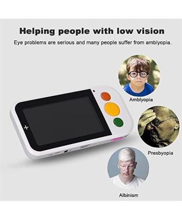 Electronic Reading Aid Digital Magnifier Portable Video Magnifier Reading Aide for Low Vision with 4.3 Inch Monitor for Reading Aid - Buy Online on GoSupps.com