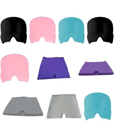 Dajidafu Eye Patch Multifunctional Gel Migraine Relief Hat Lightweight Eyepatches Sleeping Covers Cooling Cover Tension Women Double Layer/Pink - Buy Online on GoSupps.com