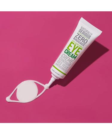 Naturally Serious Zero Baggage Anti-Dark Circle Eye Cream - Brighten, Hydrate, and Revitalize Your Under-Eye Area - Buy Online on GoSupps.com