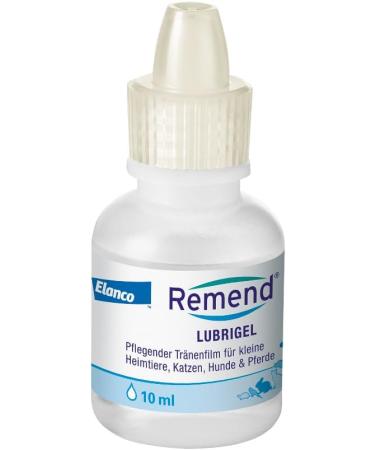 Remend Lubrigel Eye Drops for Dry Eyes - Moisturizing Care for Dogs Cats Horses & Small Pets - Long-Lasting Eye Gel - 4 x 10ml - Buy Online on GoSupps.com