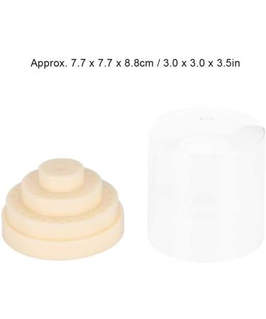 Nail Art Drill Bits Organizer Universal Nail Drill Bits Holder for Nail Salon Nail Art School for Nail Art Drill Bits(MTJ-3/beige) - Buy Online on GoSupps.com